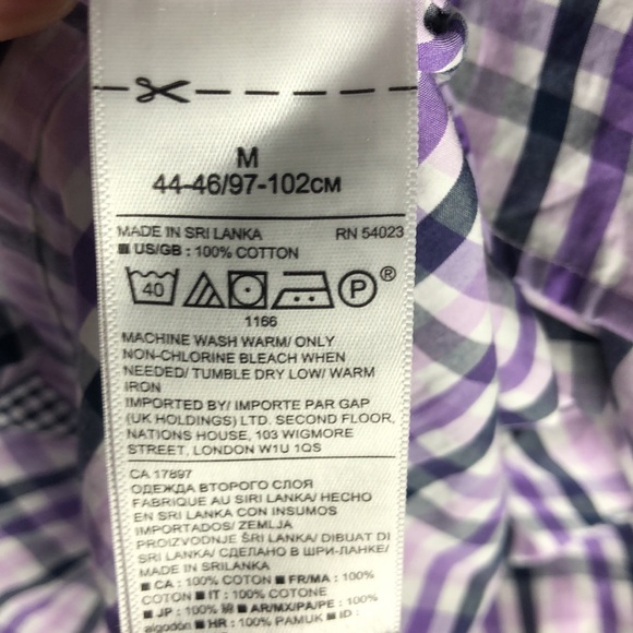 Banana Republic Camden Fit Supima Cotton Long Sleeve Button Down Shirt - Picture 5 of 5